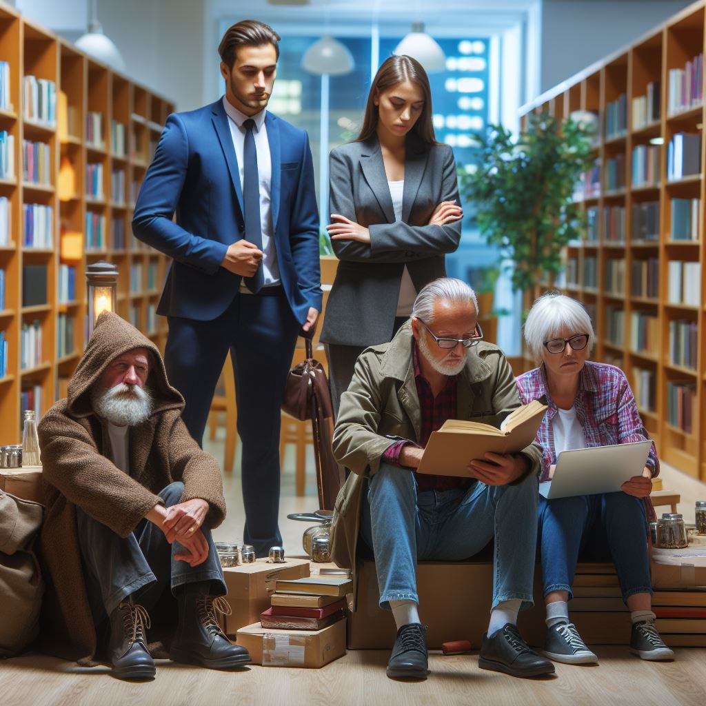 Être pauvre et fréquenter la bibliothèque d’un point de vue sociologique